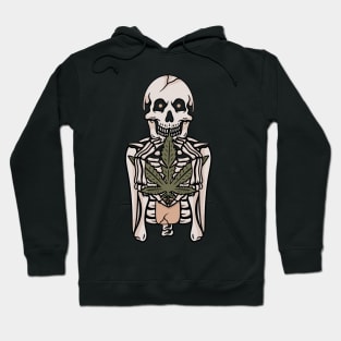 420 and skull Hoodie